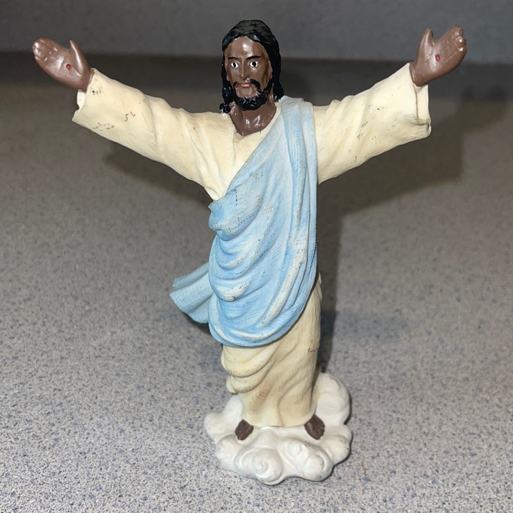Black Christ Figurine